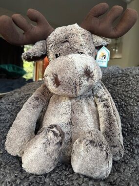 Jellycat | Huge Marty Moose | HTF | NWT| Rare & Retired | Pristine Condition